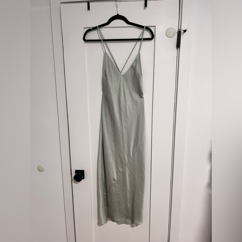 Wilfred Satin Slip Dress